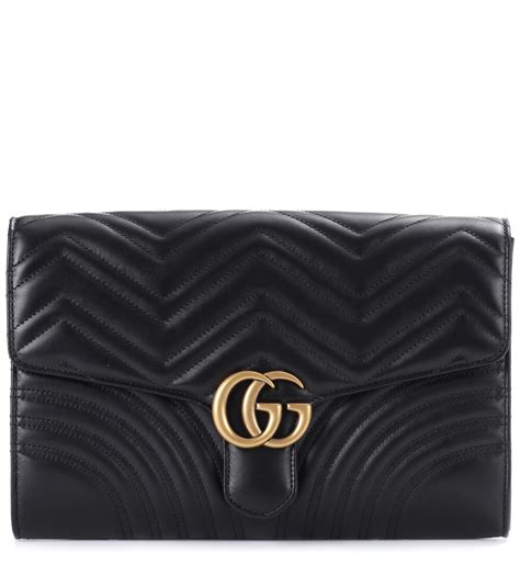 gucci marmont leather clutch|gucci hysteria clutch.